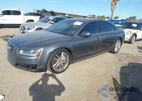 2015 Audi A8 L 3.0T из США, поврежденный, VIN WAU3GAFD5FN008922